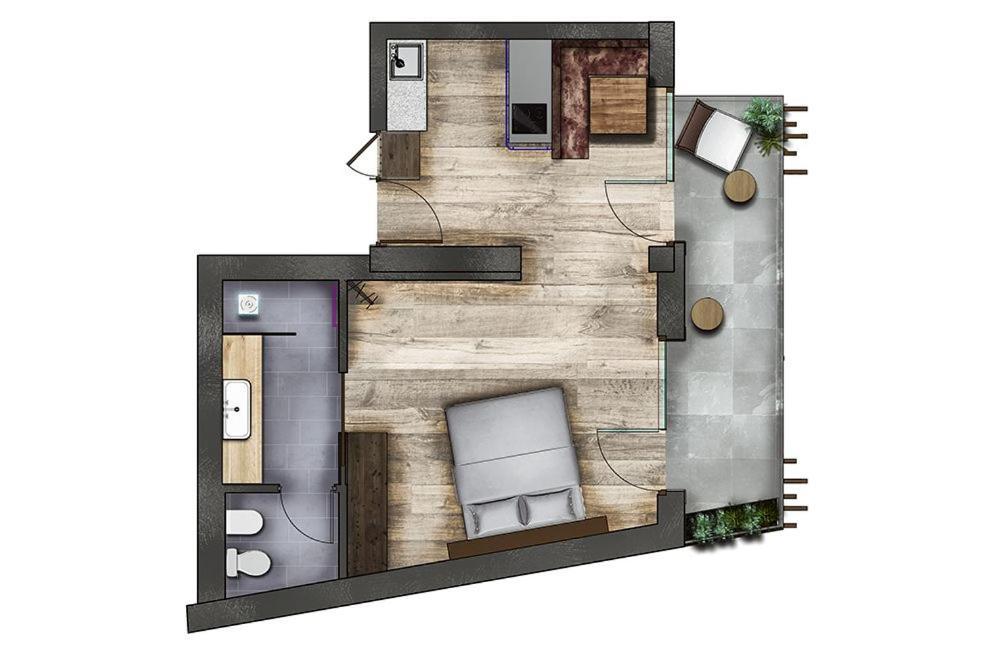 Hosler Aparthotel Merano Bagian luar foto